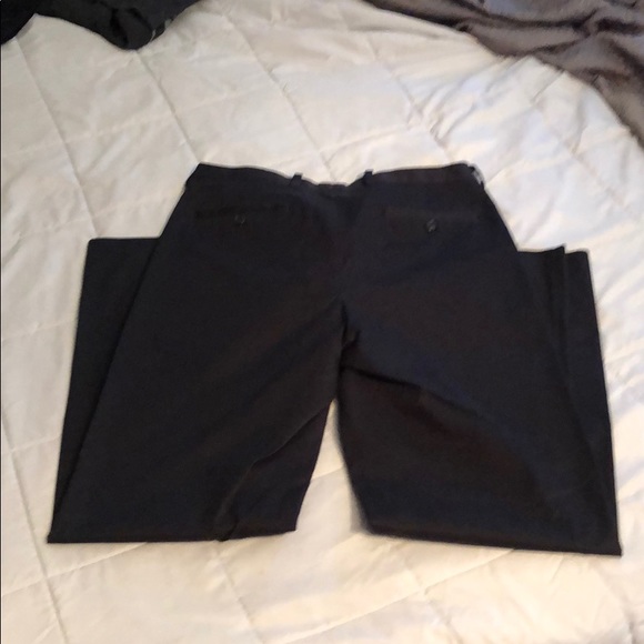 Flat front Navy chinos - Picture 4 of 4